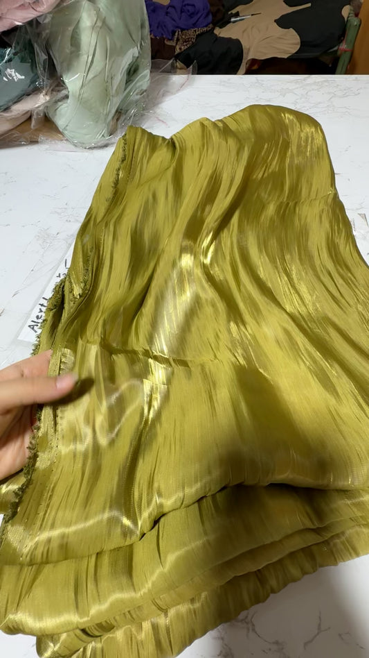 Lava silk/sheesha silk 2pc (parrot green)