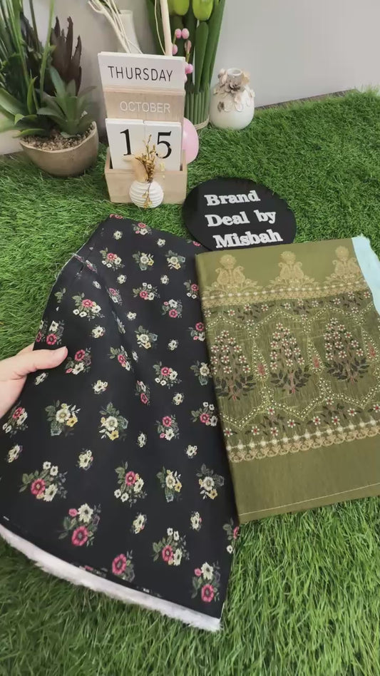 Ethnic viscose silk 2 pc