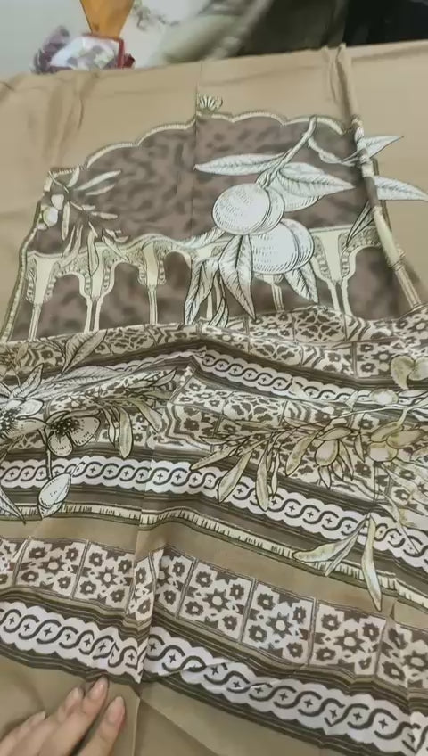 Ethnic printed lawn 2pc