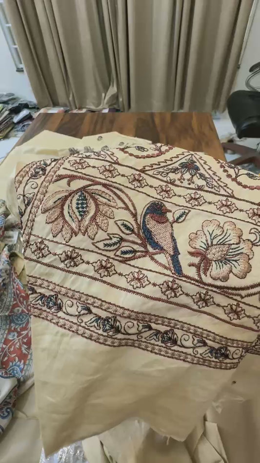 Nishat luxury embroided lawn 3pc