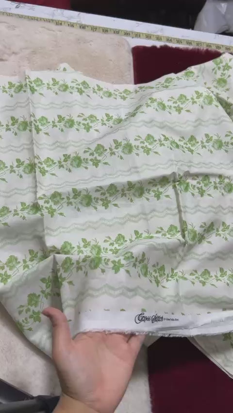 Cross stitch all over lawn print shirt and trouser