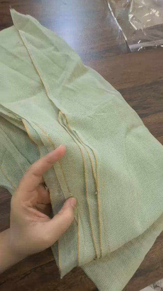 Maria b 💯 percent original luxurious shimmer khadi net fabric