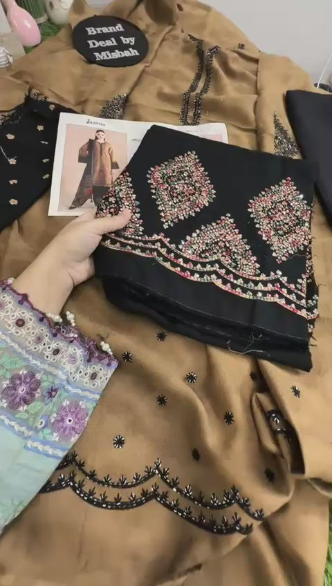 Jazmin embroidered winter 3pc