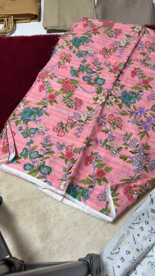 Qalamkar printed lawn 2pc