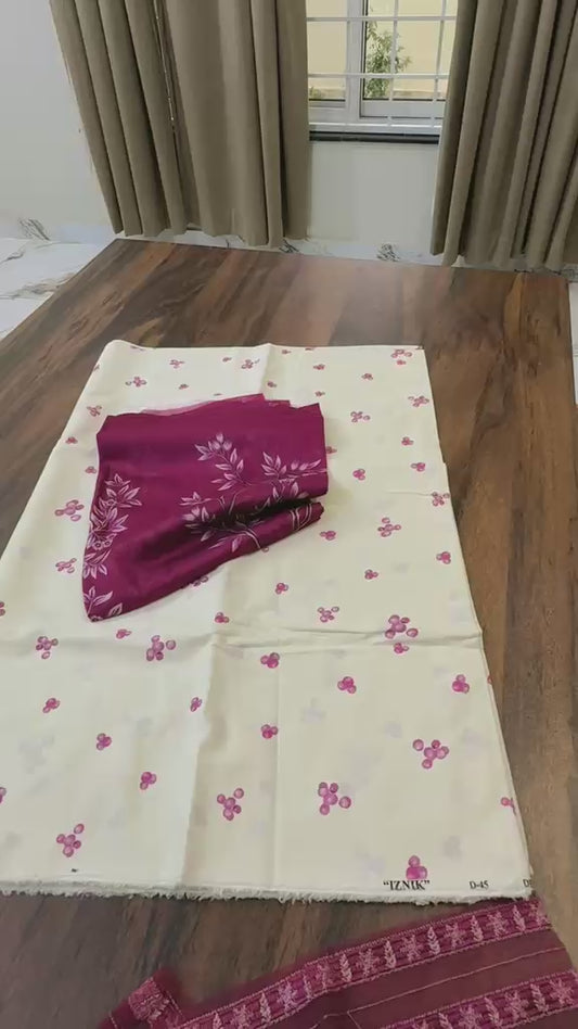 Iznik printed lawn 3pc