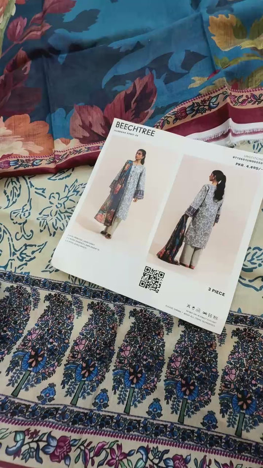 Beechtree printed lawn 3pc