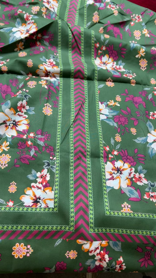 Most viral style Printed lawn shirt trouser