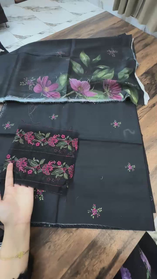 Iznik Lawn Printed 3pc (patch ka design change ho Sakta h)