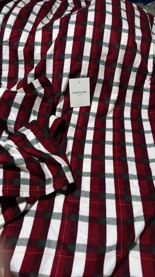 Sapphire fleece bed sheet (single)