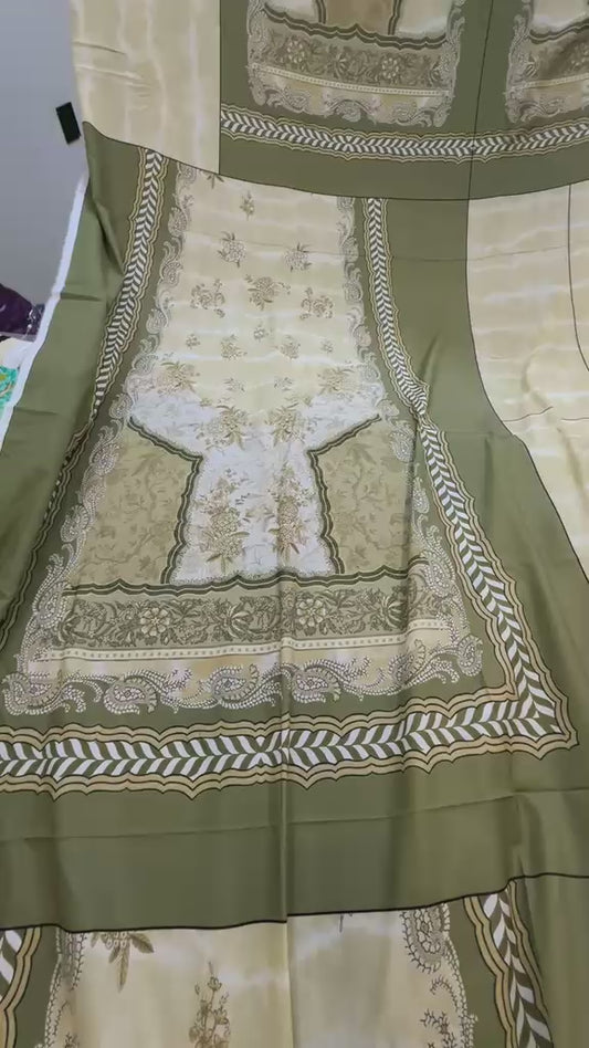 Ethnic viscous silk 2 PC
