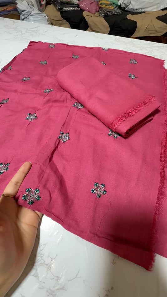 Embroided karandi 2pc