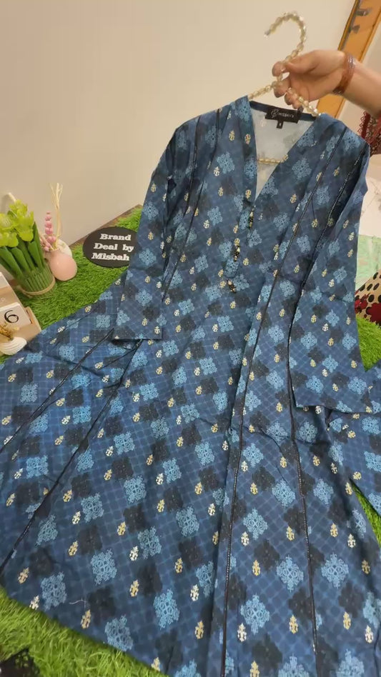 Misbah s pret stitched 2 pc