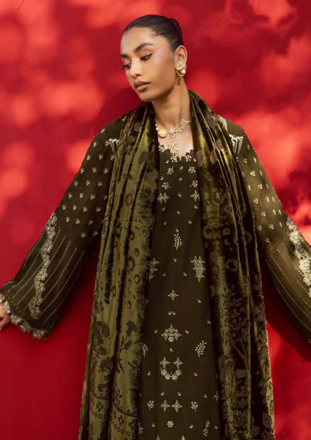 Winter - Nureh - Exclusive - Leather Peach - Palachi Shawl 25