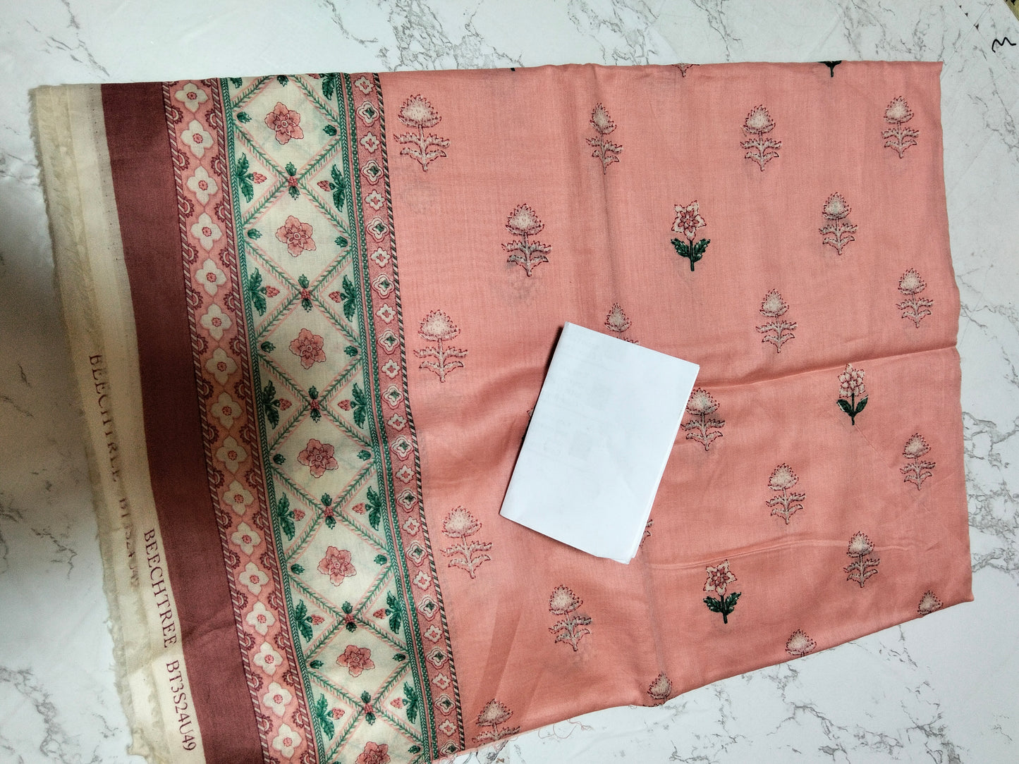 Sale beech tree printed lawn 2pc allover