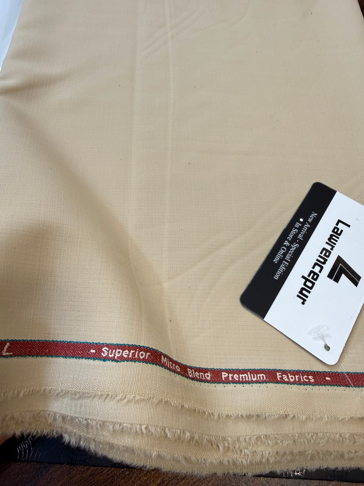 Lawrence pur gent's suit 4 season wash n wear( estash premium blend)08