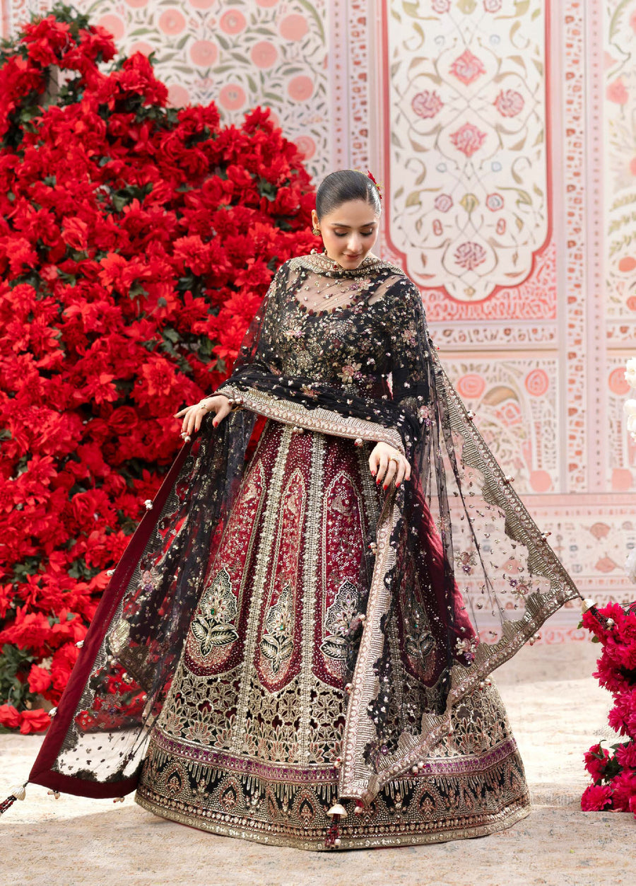 Nureh jhoomro luxury formal (Raw silk)