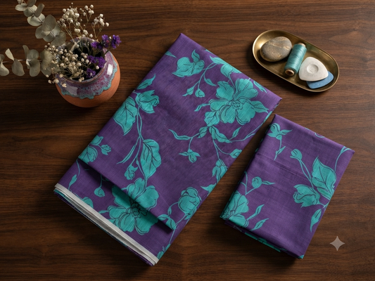 Alkaram khaddar All over printed 2pc