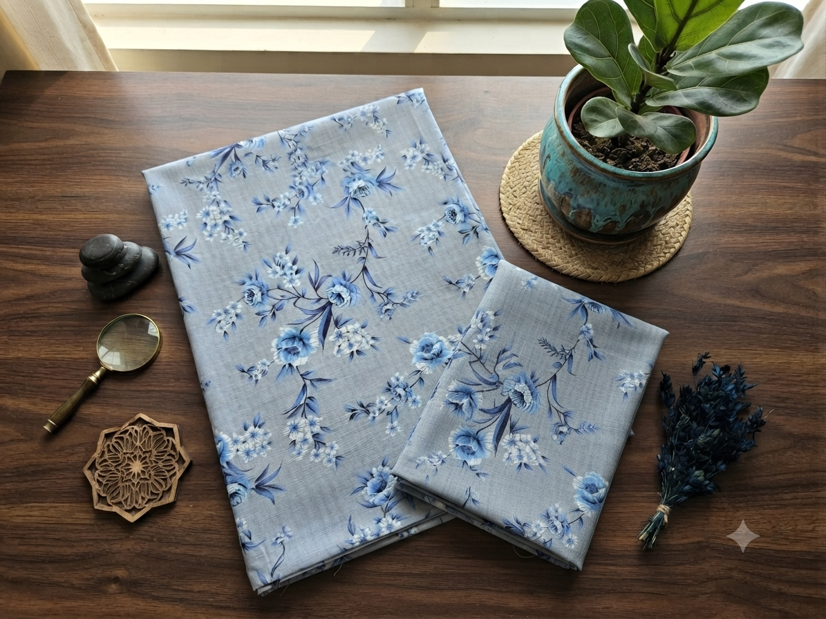 Alkaram all over Printed khaddar 2pc