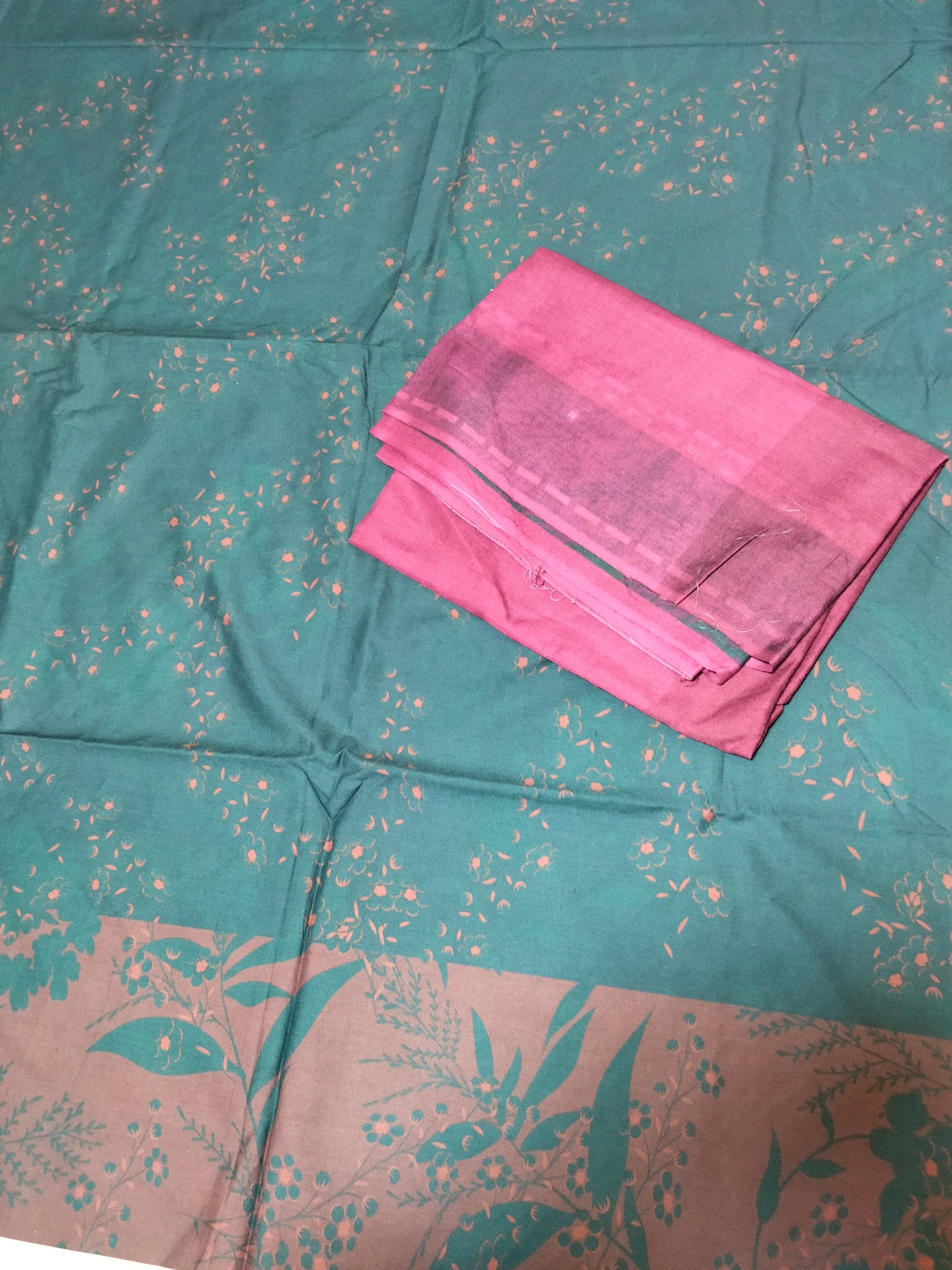 Sale Allover printed Linen 3Pc