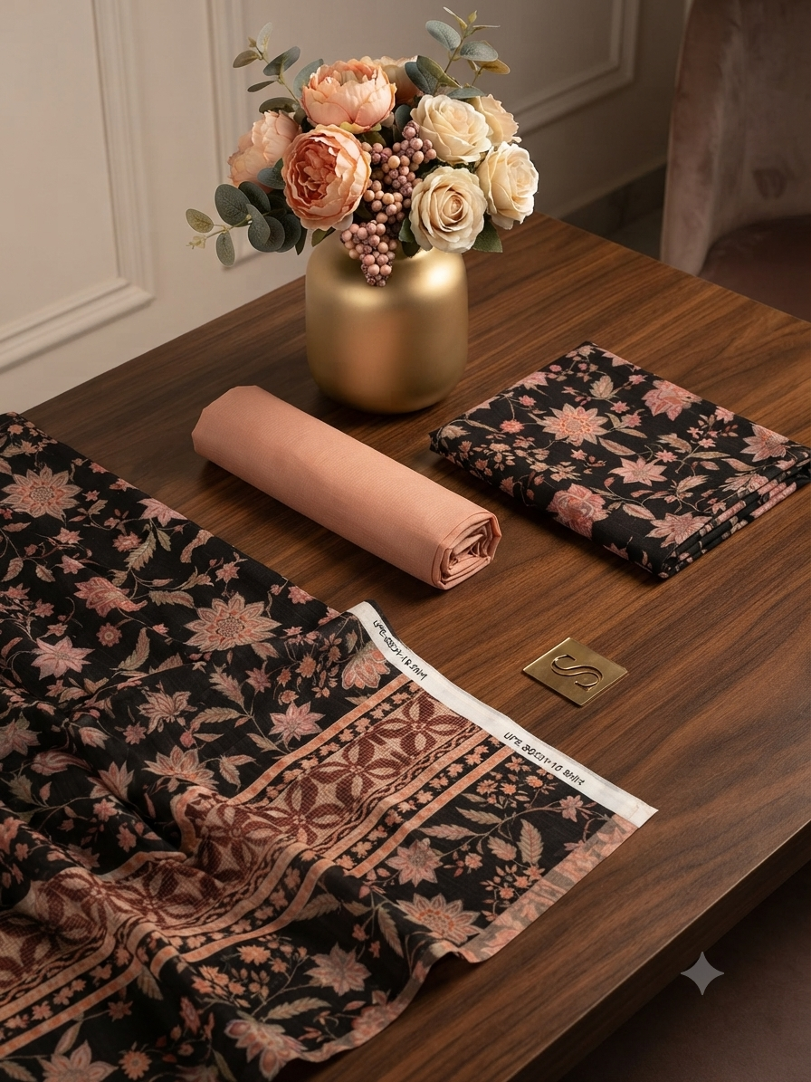 Sale printed khadar 2pc shirt and trouser