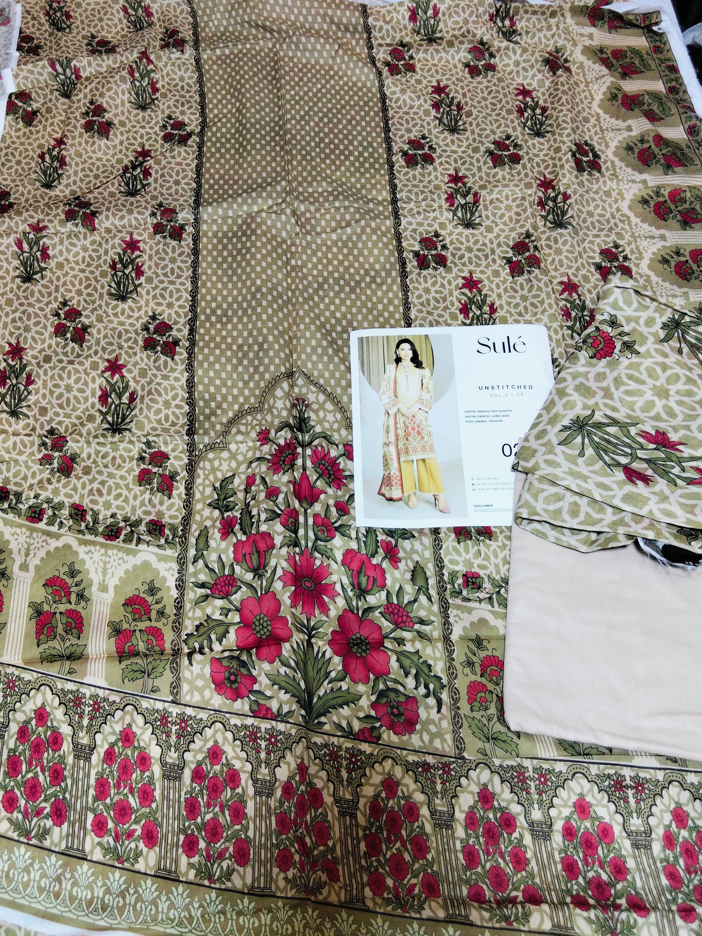 Sale printed lawn 3pc