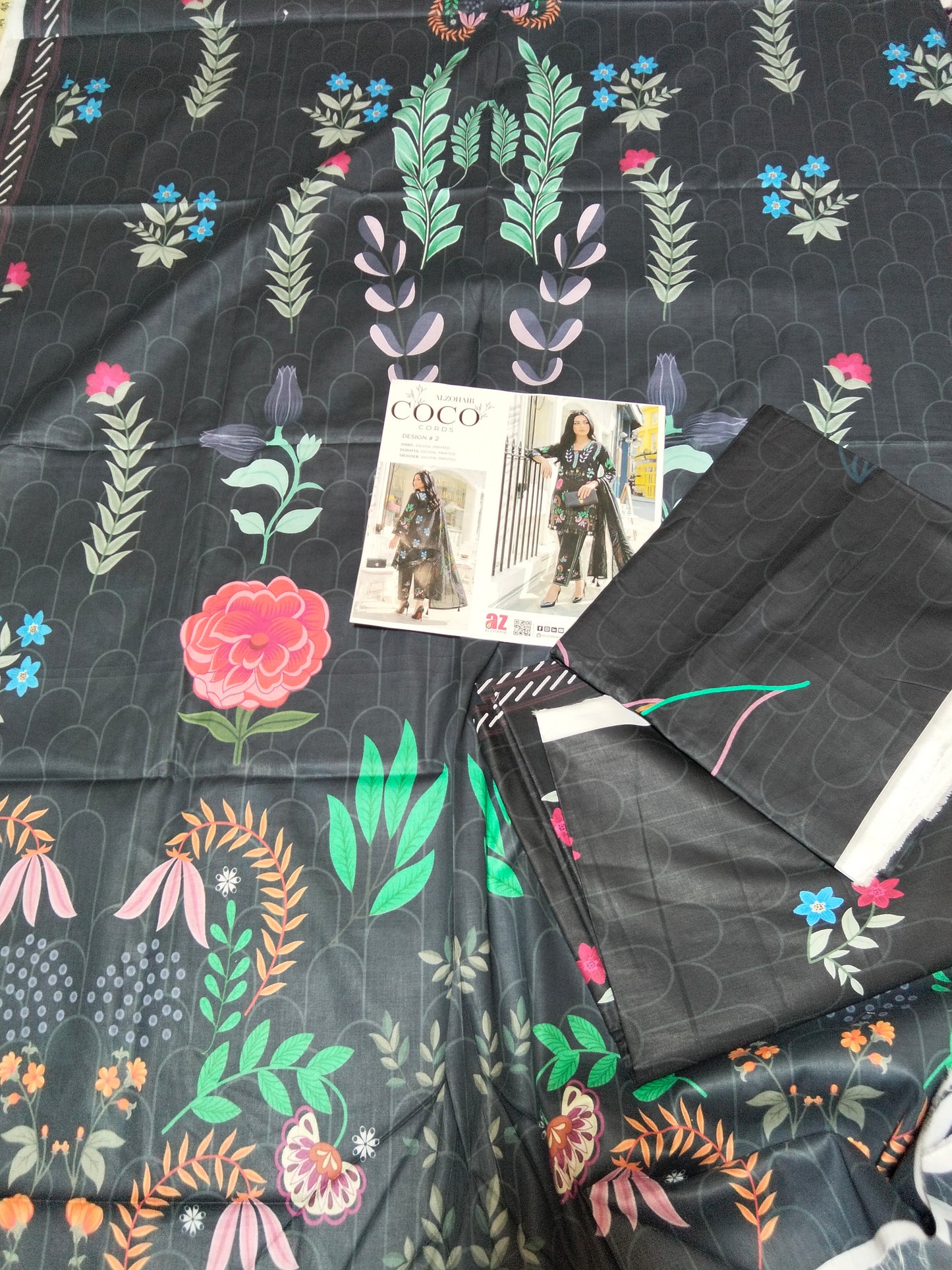 Sale Coco  printed lawn 3pc