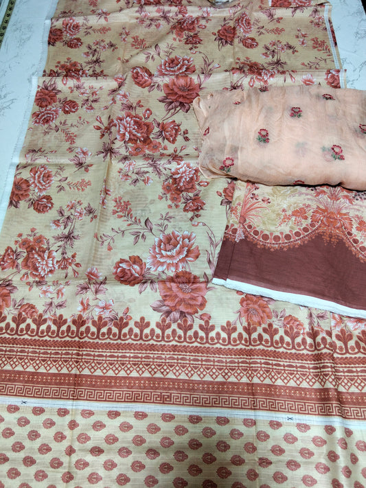 Sale printed lawn 2set of 2pc shirt and dupatta
