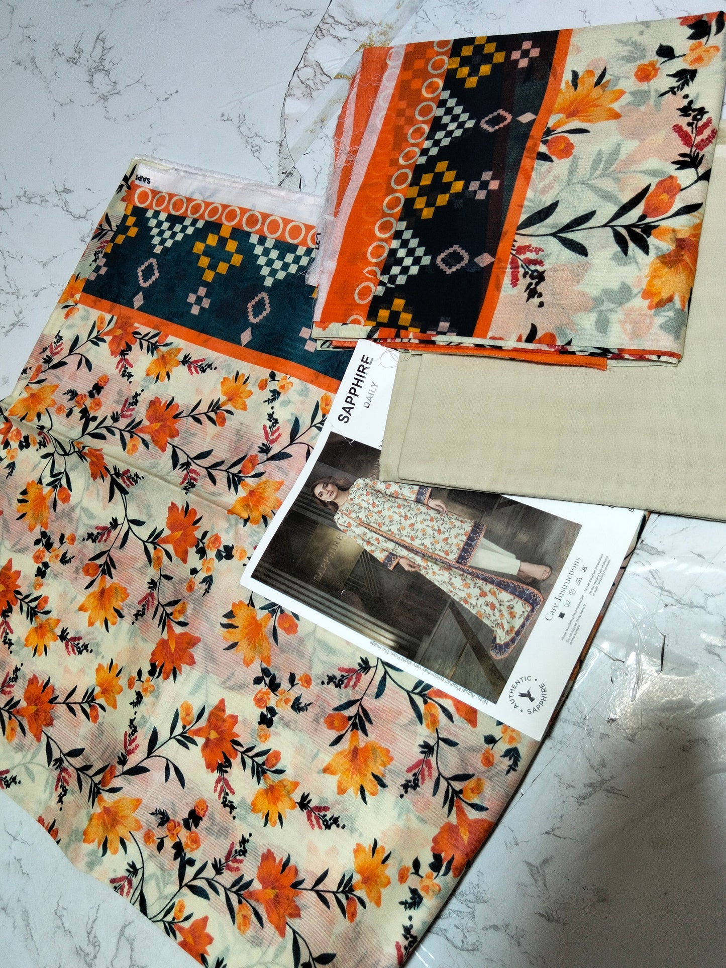 Sale printed lawn 3pc