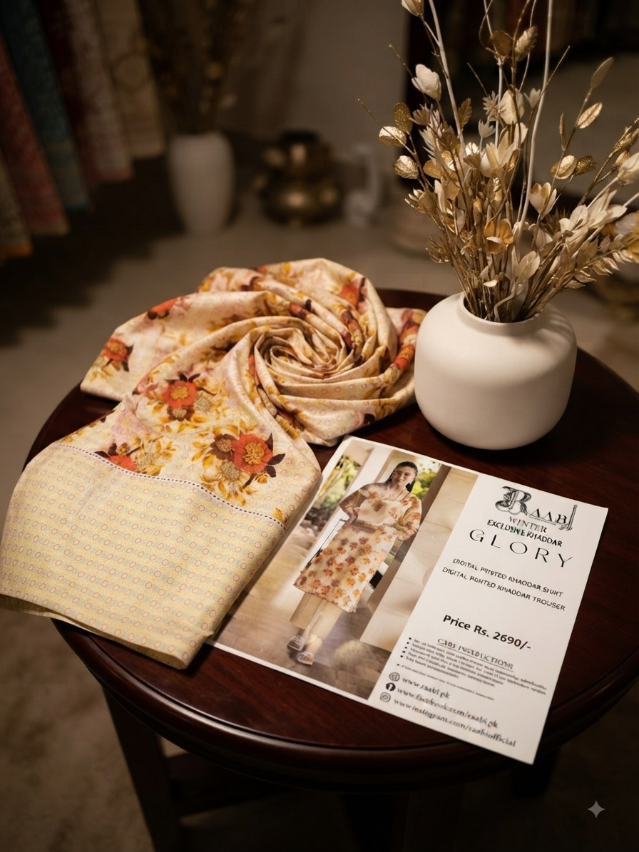 Sale printed khadar 2pc shirt and trouser