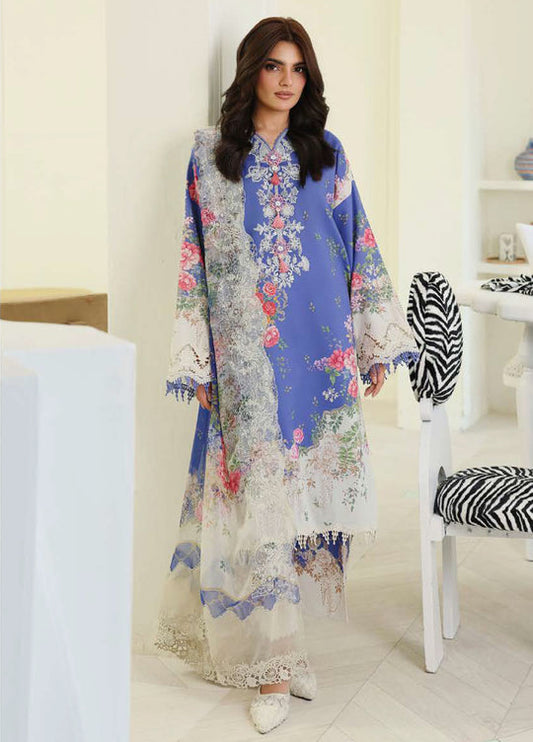 Mushq Roheenaz Bloom Portrait embroided 3pc