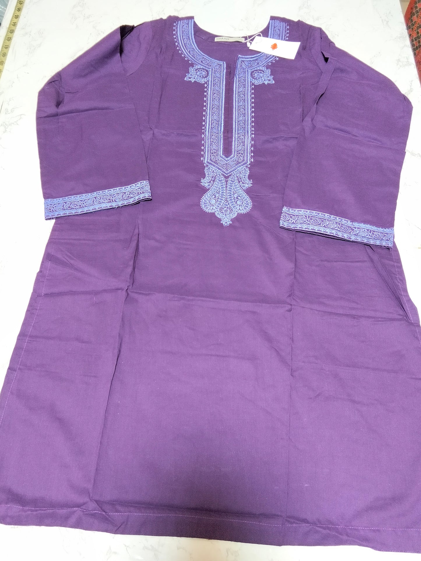 SALE Khaadi Stitched embroidered lawn 2pc shirt and trouser