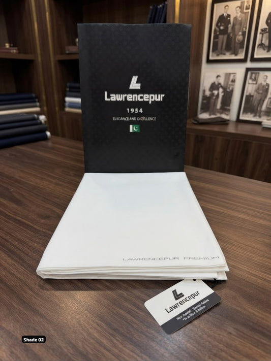 Lawrencepur Premium Egyptian Soft Cotton gents complete suit shade 02