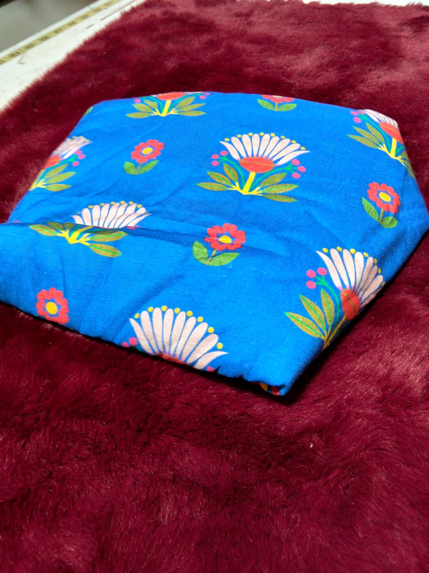 Linen winter printed 2pc