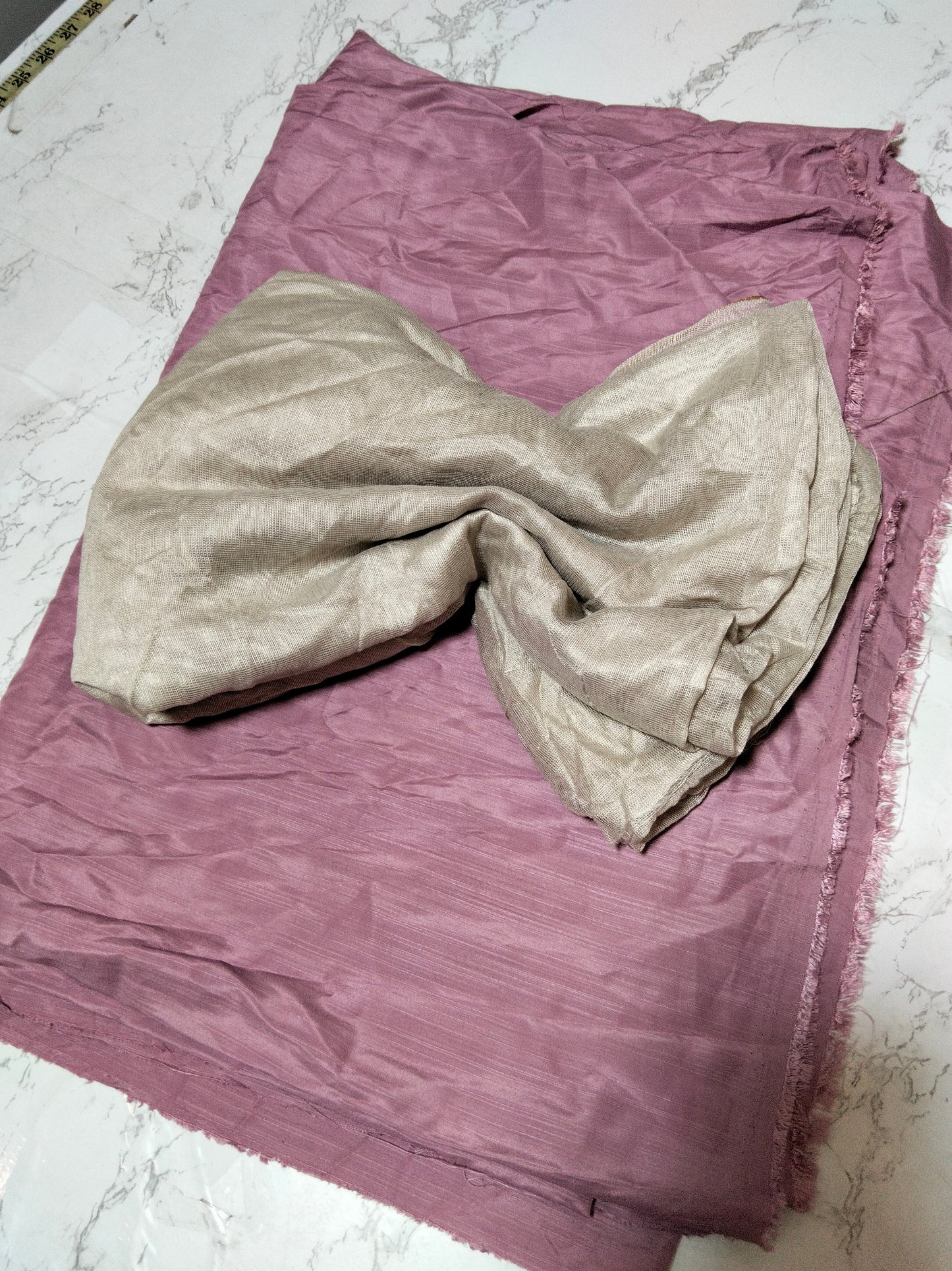 Sale plain row silk 2pc+ khadi net dupatta