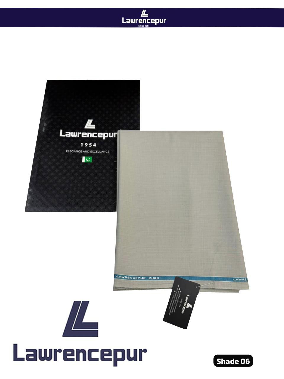 lawrencepur ZOHB summer wash n wear most soft pure summer fabric gents complete suit shade 06