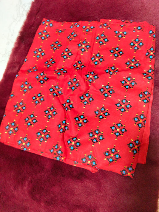Khaddar block printed lawn 2 PC