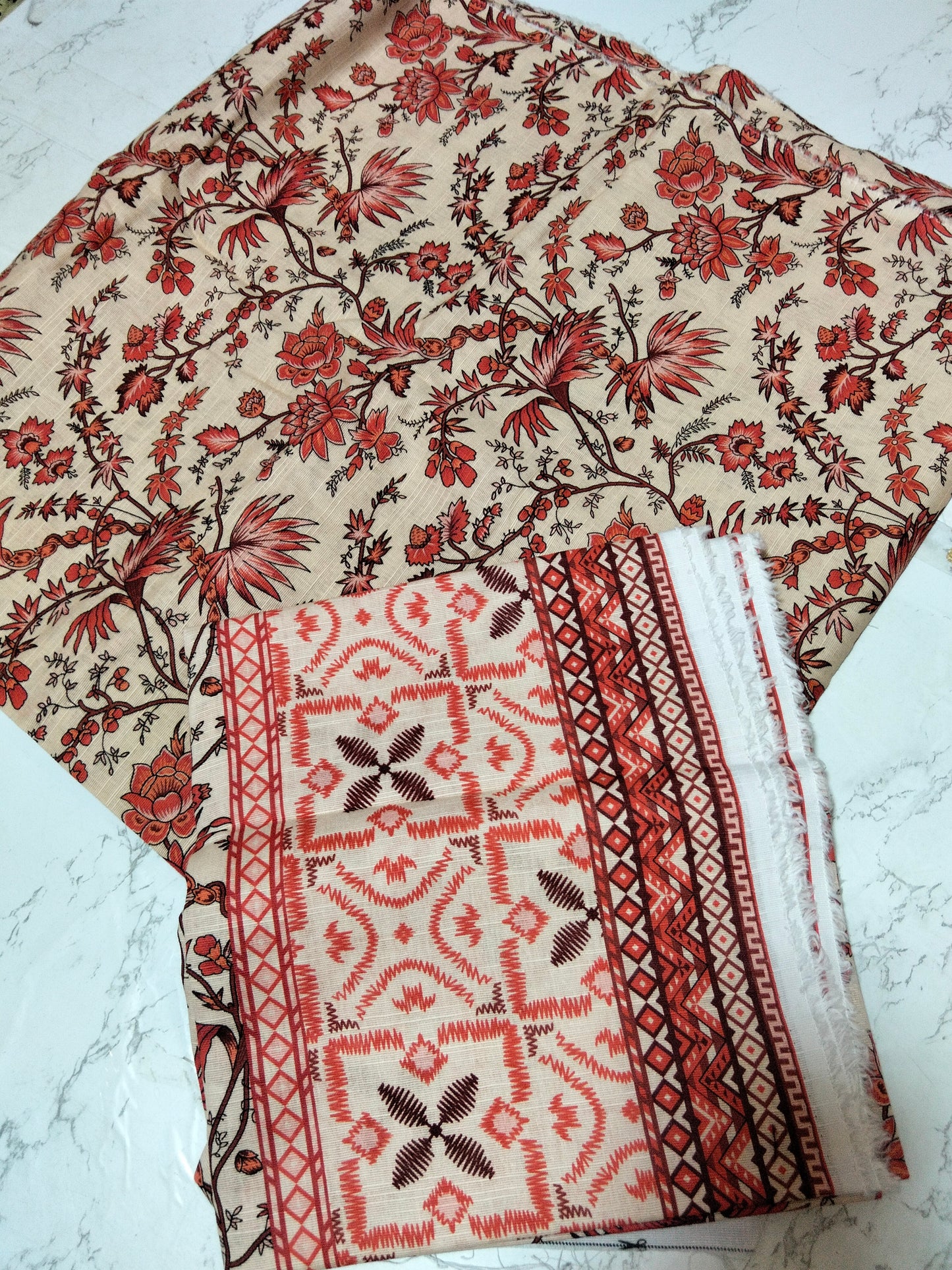 Sale printed khadar 3pc
