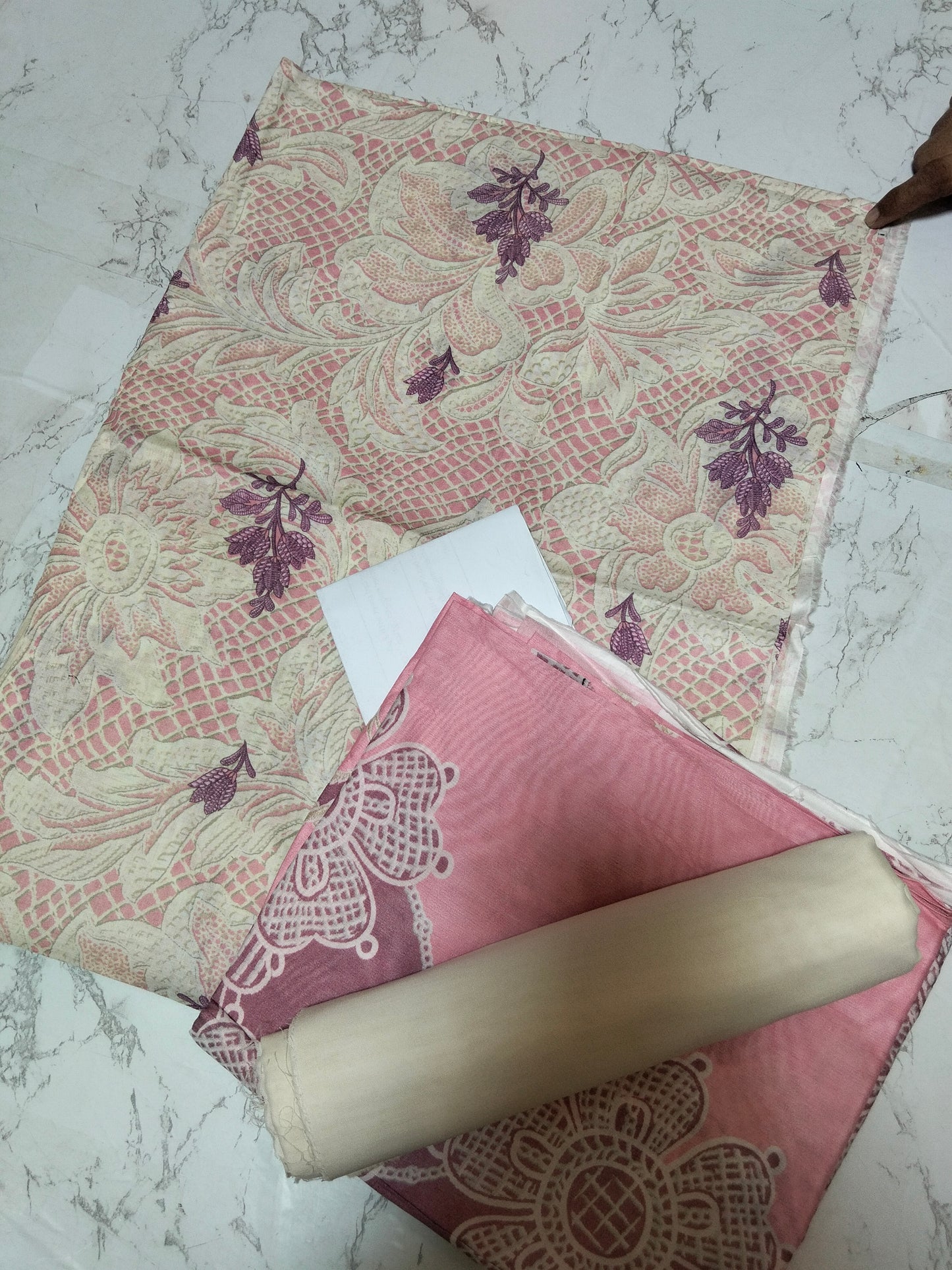 Sale Beechtree printed lawn 3pc with plain trouser