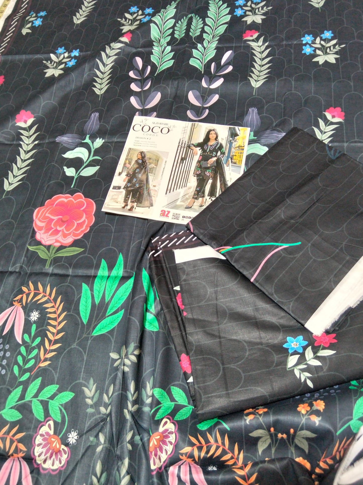 Sale Coco  printed lawn 3pc