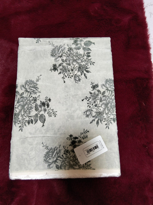 Ethnic printed viscose raw silk shirt fabric