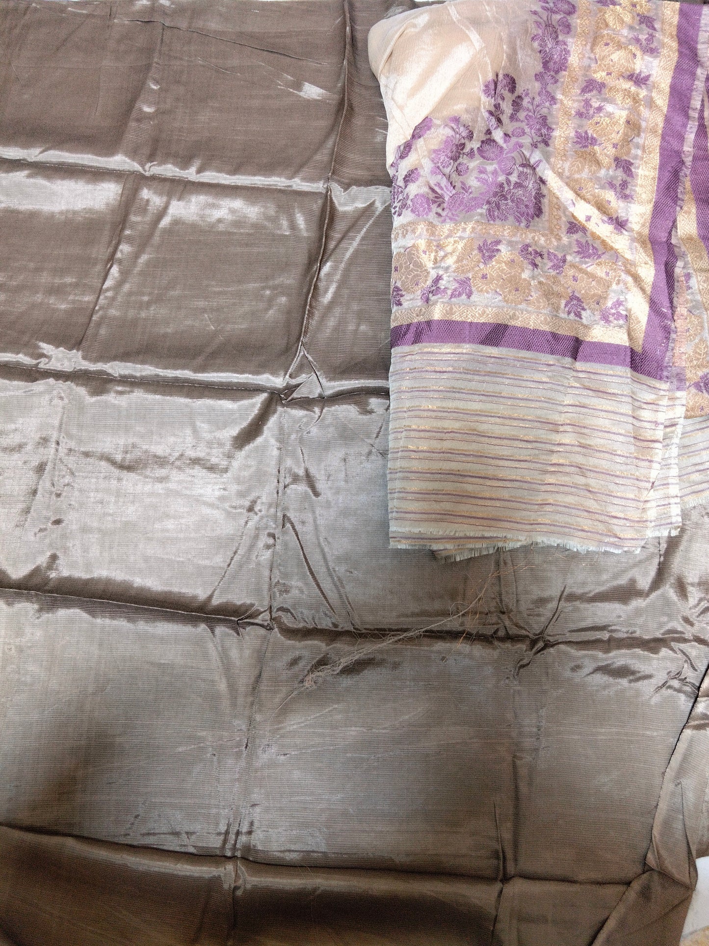 Sale Raw silk 2pc + Jacurd Duppata