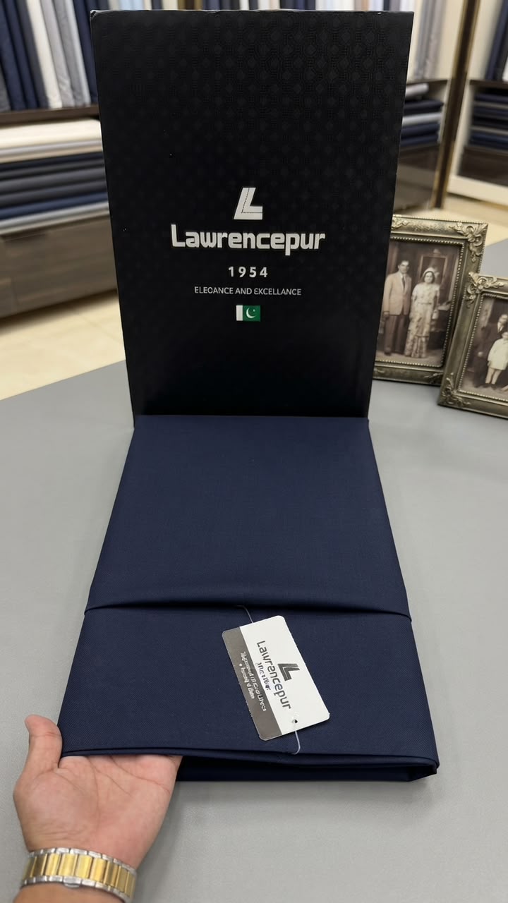 Shade 11 Lawrencepur Kunhar microfiber all season wash n wear complete suit (4meter)