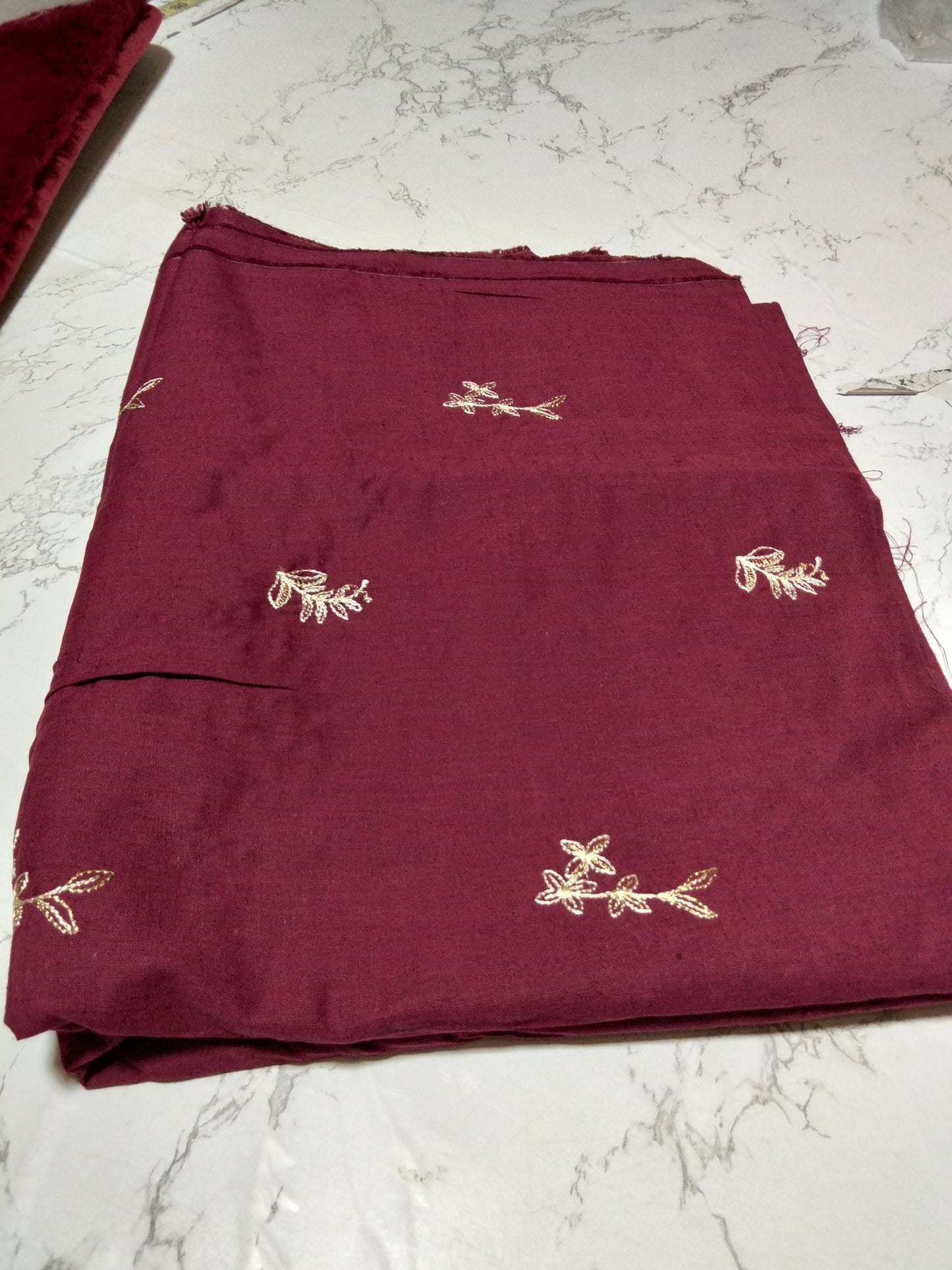 Sapphire embroidered shirt