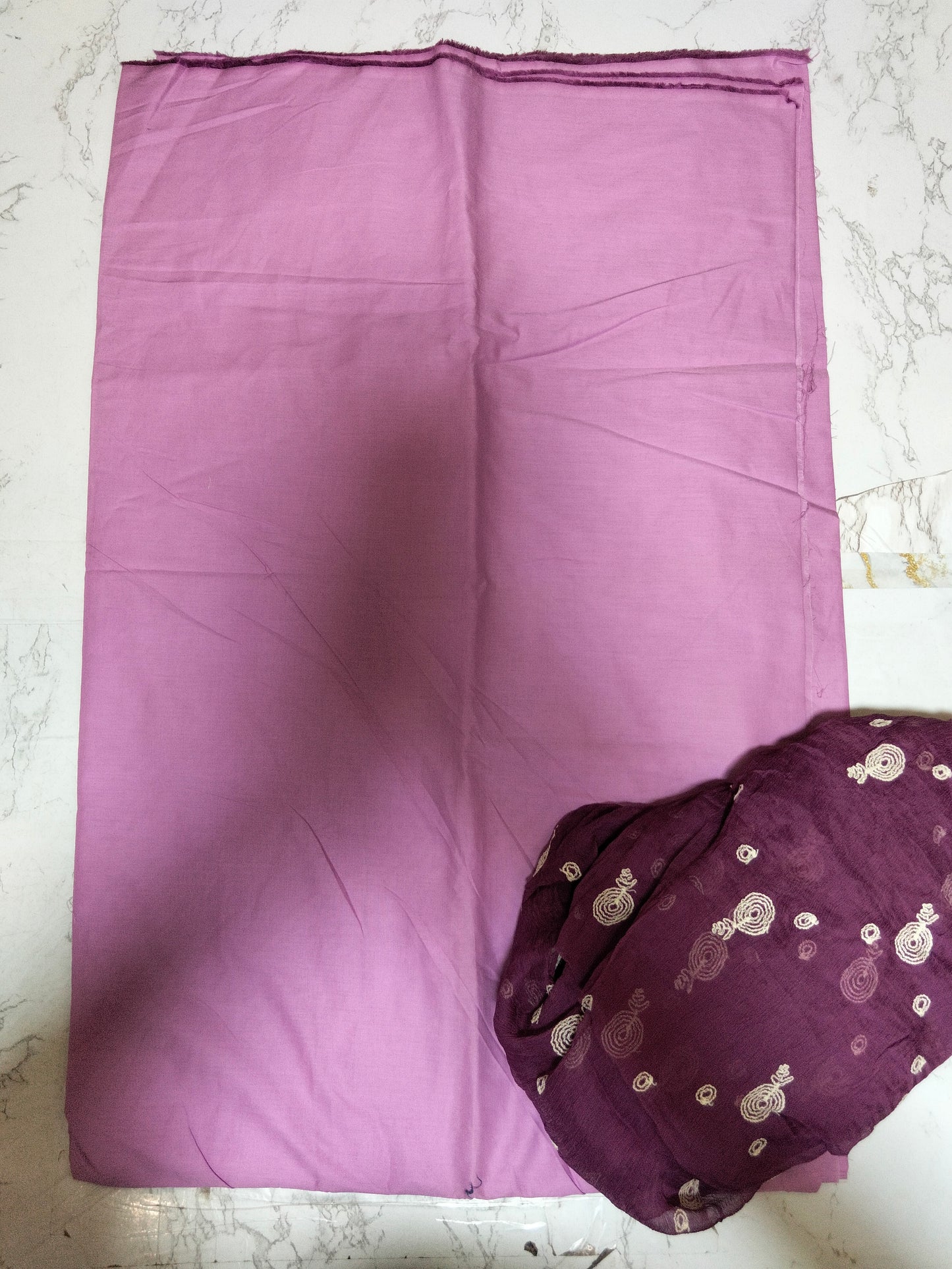 Sale plan lawn 2pc+Breeze pure chiffon embroided Duppata