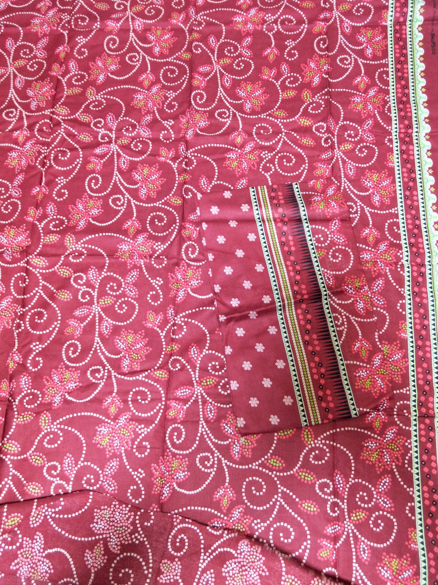 Sale printed lawn 2pc shirt and dupatta