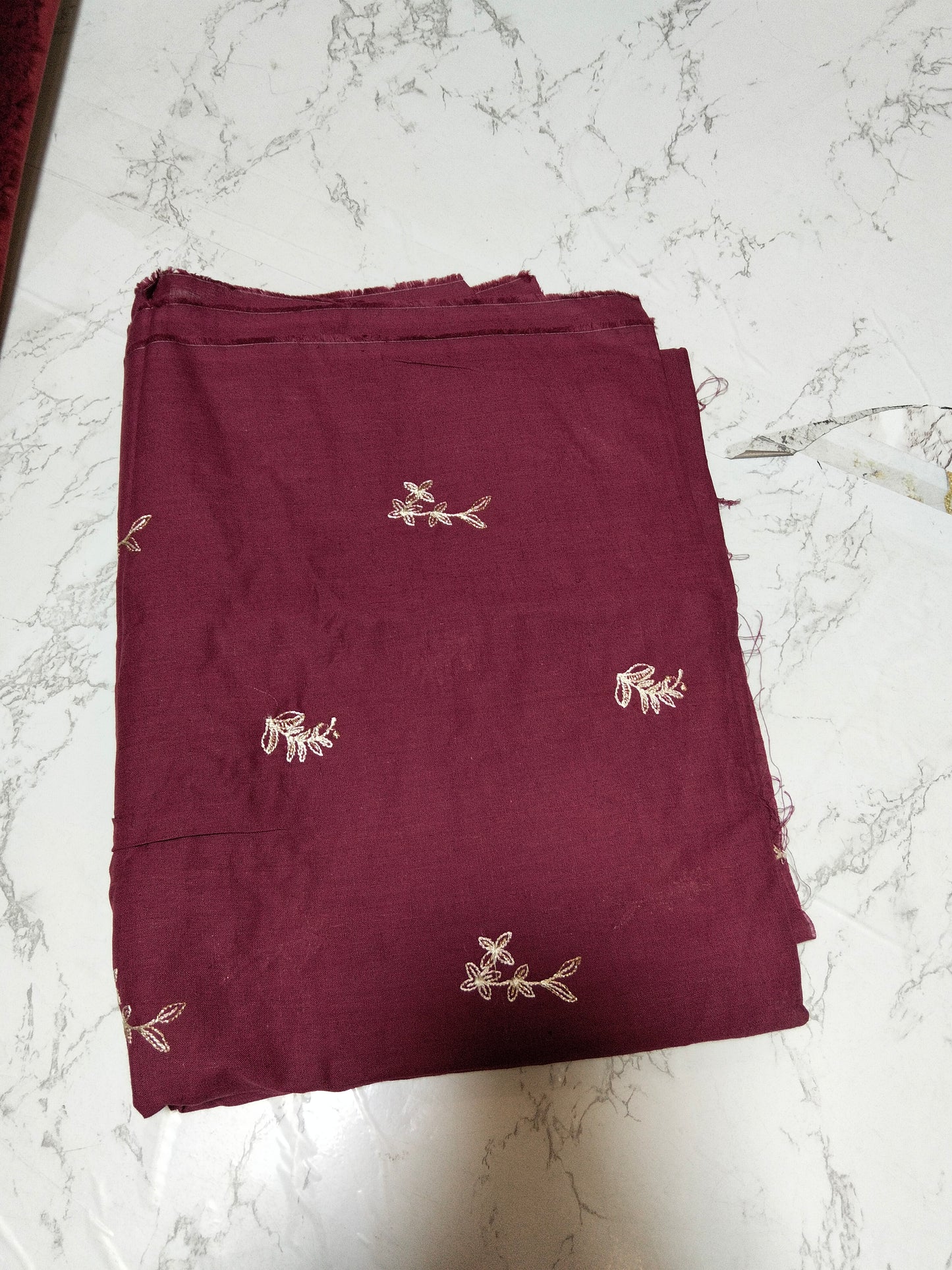 Sapphire embroidered shirt