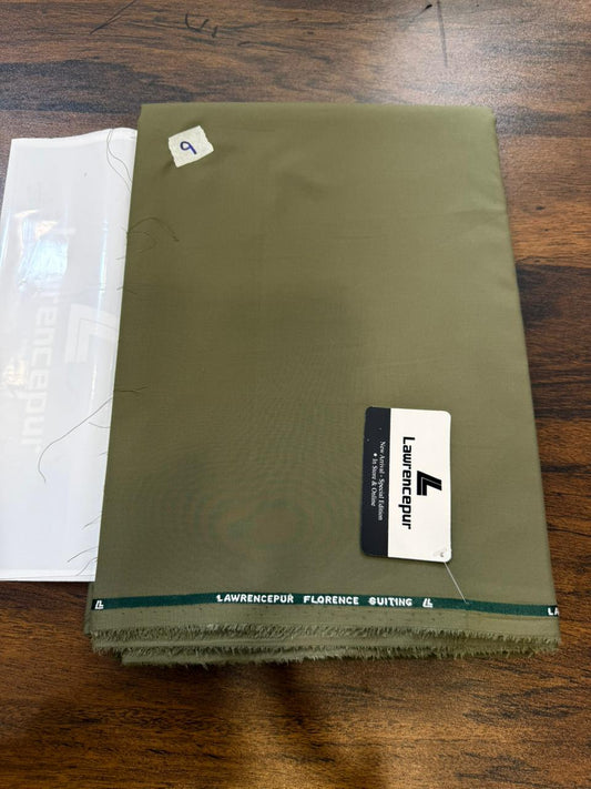 Lawrencepur luxury gents all season wash n wear florence suting complete suit 
Code 9