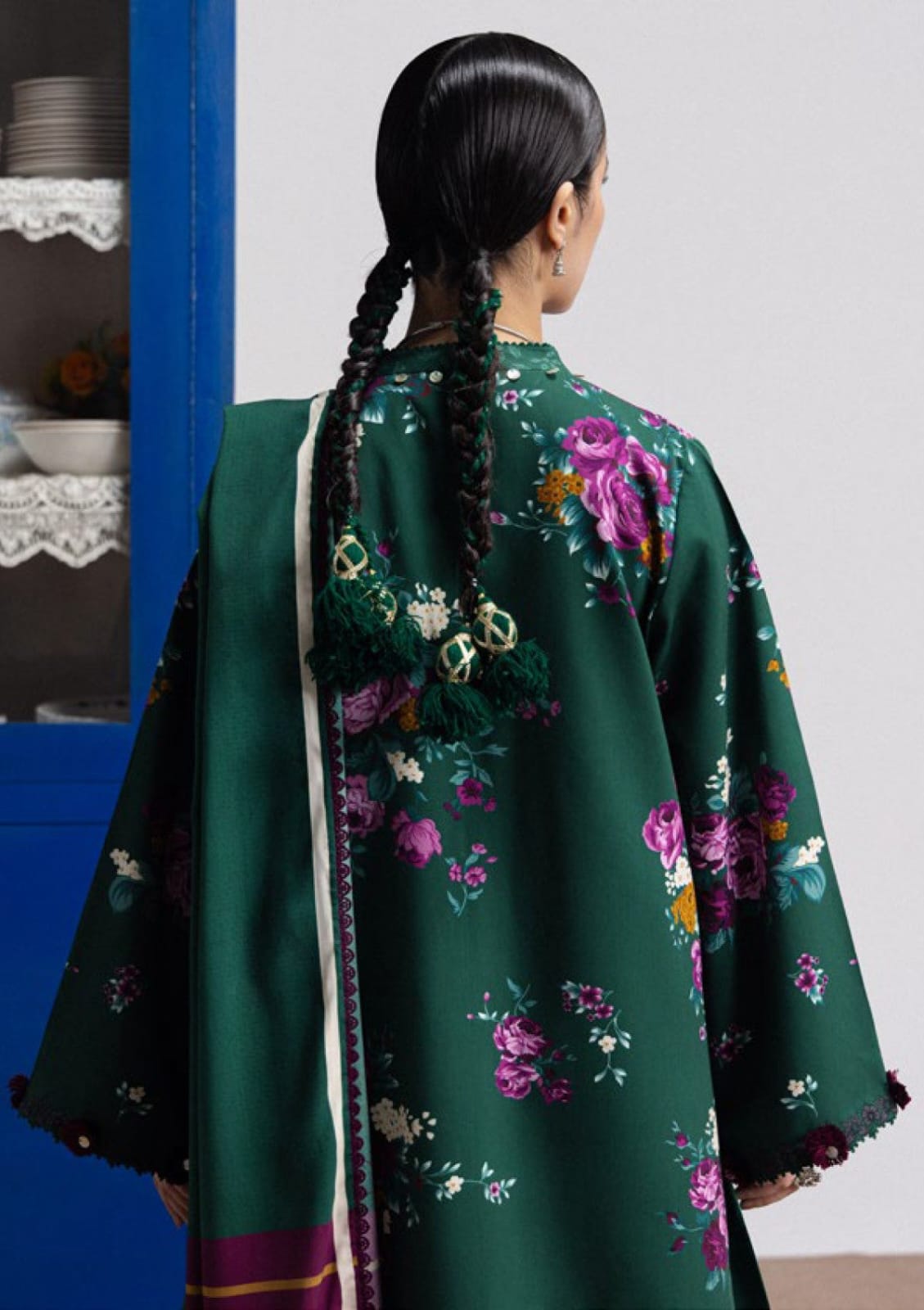 Coco prints by Zara shahjhan  KATYA-9B printed linen 3pc