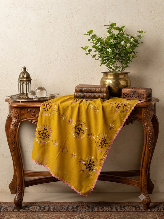 Sale hand embroided shawl embroidery change Ho sakti ha