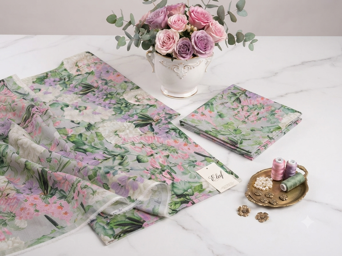 Sale Elaf printed lawn 2pc